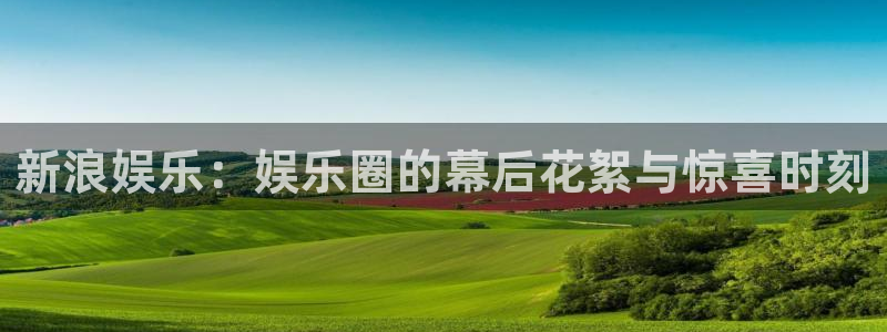 如果开心有颜色：新浪娱乐：娱乐圈的幕后花絮与惊喜时刻
